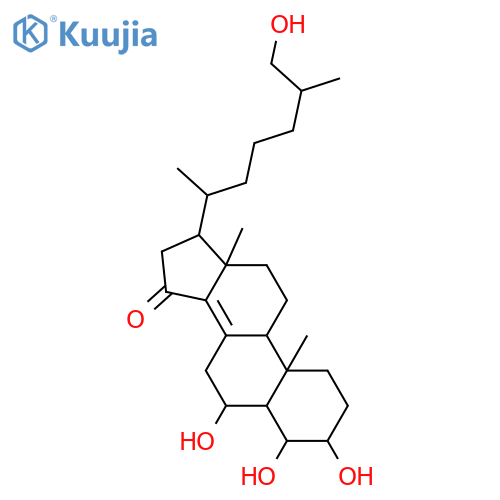 3,4,6,26-Tetrahydroxycholest-8(14)-en-15-one; (3β,4β,5α,6α,25S)-form structure