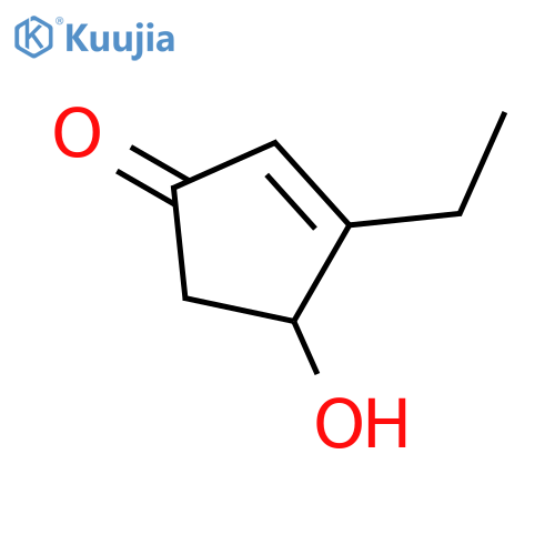 2-CYCLOPENTEN-1-ONE, 3-ETHYL-4-HYDROXY- structure