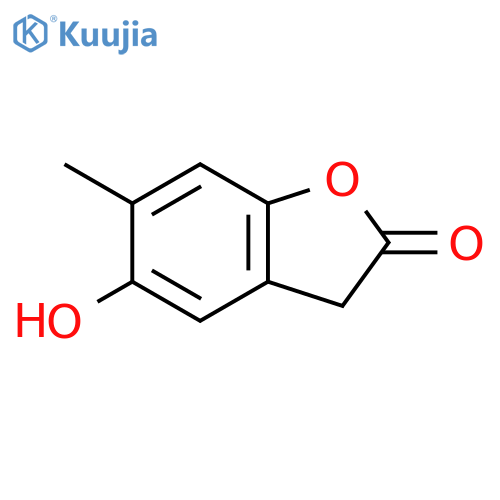 2(3H)-Benzofuranone,5-hydroxy-6-methyl- structure