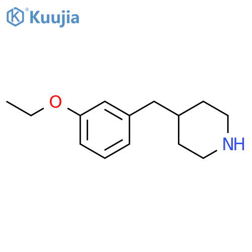 4-(3-Ethoxy-benzyl)-piperidine structure