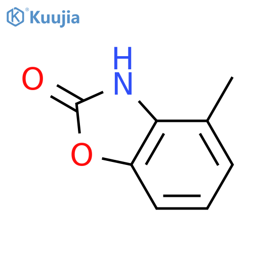 4-methyl-2,3-dihydro-1,3-benzoxazol-2-one structure