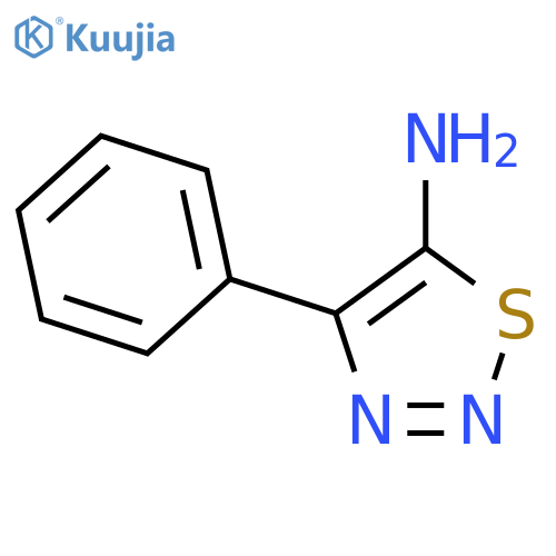 4-Phenyl-1,2,3-thiadiazol-5-amine structure