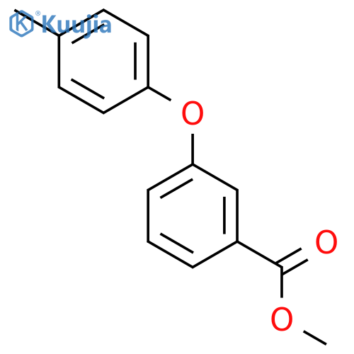 Methyl 3-(p-tolyloxy)benzoate structure