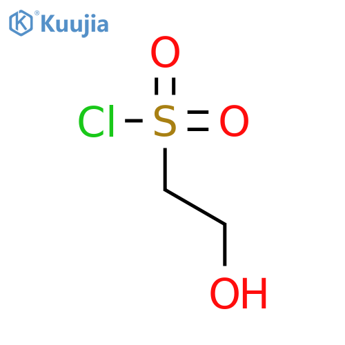 2-hydroxyethane-1-sulfonyl chloride structure
