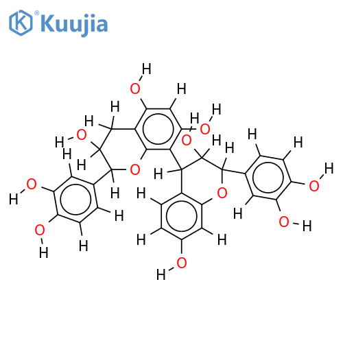 (-)-fisetinidol-(4alpha,8)-(-)-epicatechin structure