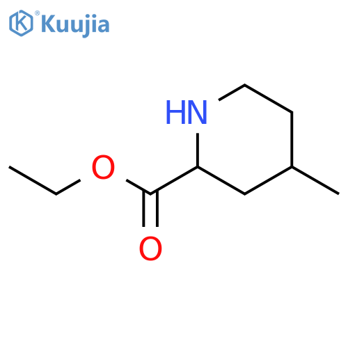 ethyl (2S,4S)-4-methylpiperidine-2-carboxylate structure
