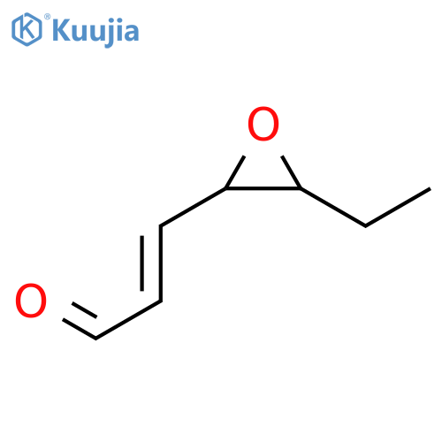 2-Propenal,3-(3-ethyl-2-oxiranyl)- structure