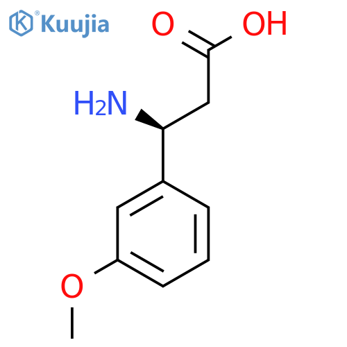 (S)-3-Amino-3-(3-methoxyphenyl)propionic Acid structure
