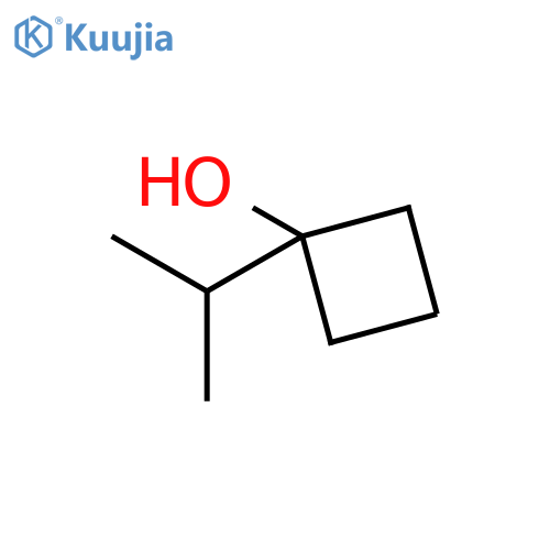 1-(propan-2-yl)cyclobutan-1-ol structure