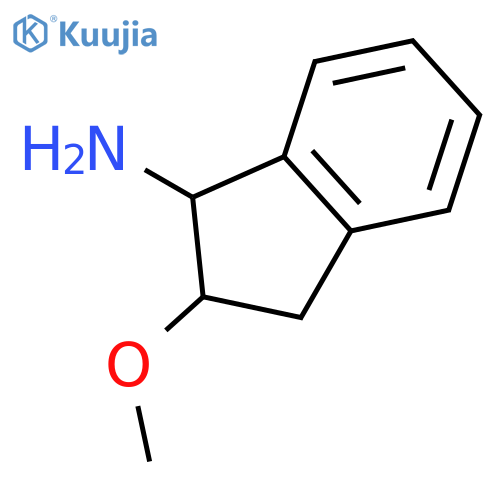 2-methoxy-2,3-dihydro-1H-inden-1-amine structure