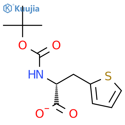 (R)-N-Boc-2-Thienylalanine structure
