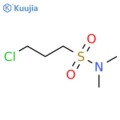3-Chloro-N,N-dimethylpropane-1-sulfonamide structure