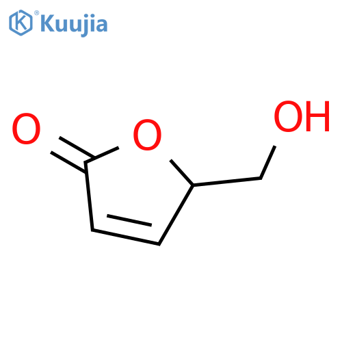 (S)-(-)-5-hydroxymethyl-2(5H)-furanone structure
