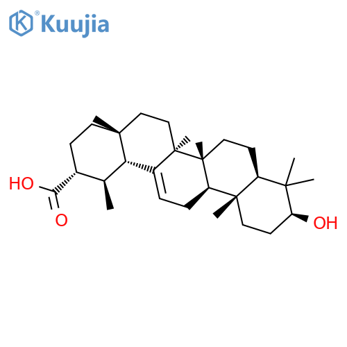 Urs-12-en-30-oic acid,3-hydroxy-, (3b)- structure