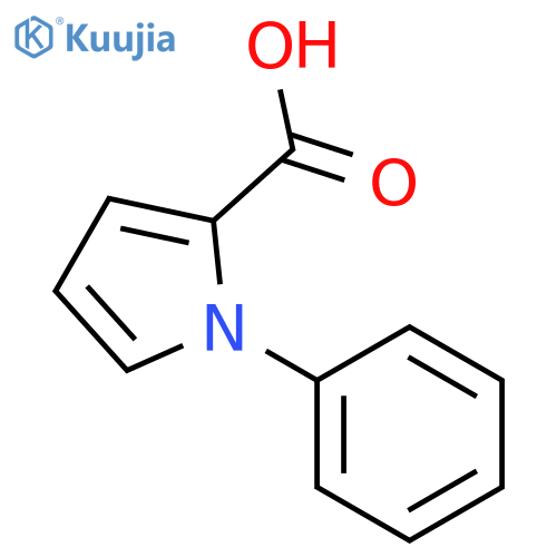 1-phenyl-1H-pyrrole-2-carboxylic acid structure