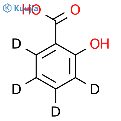 Salicylic Acid-d4 structure