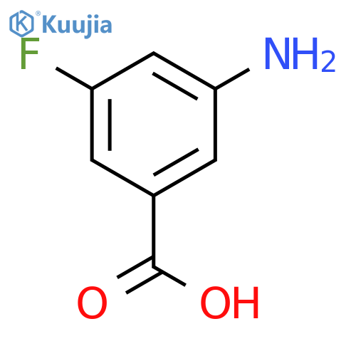 3-Amino-5-fluorobenzoic acid structure