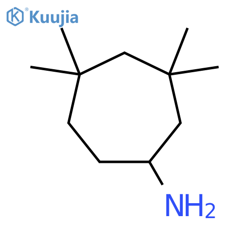 Cycloheptanamine, 3,3,5,5-tetramethyl- structure