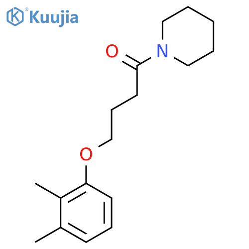 4-(2,3-Dimethylphenoxy)-1-(piperidin-1-yl)butan-1-one structure