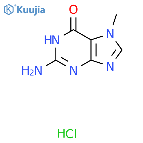 2-Amino-7-methyl-1h-purin-6(7h)-one hydrochloride structure