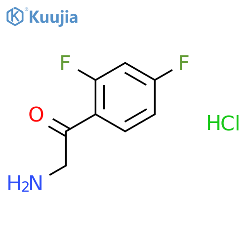 2-Amino-2',4'-difluoroacetophenone Hydrochloride structure