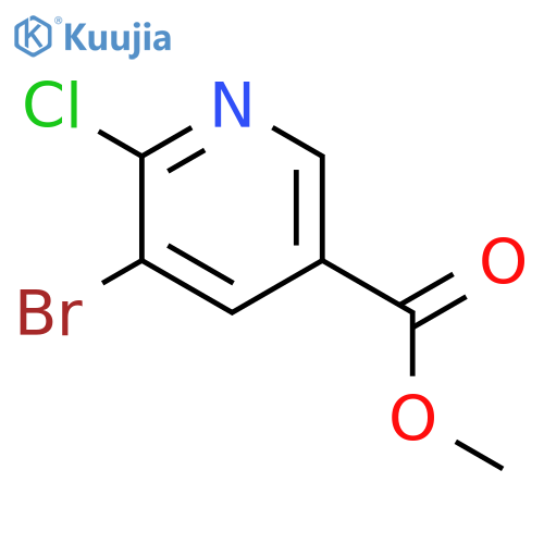 methyl 5-bromo-6-chloropyridine-3-carboxylate structure
