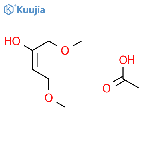2-Buten-2-ol, 1,4-dimethoxy-, acetate, (Z)- structure