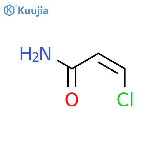 2-PROPENAMIDE, 3-CHLORO-, (Z)- structure