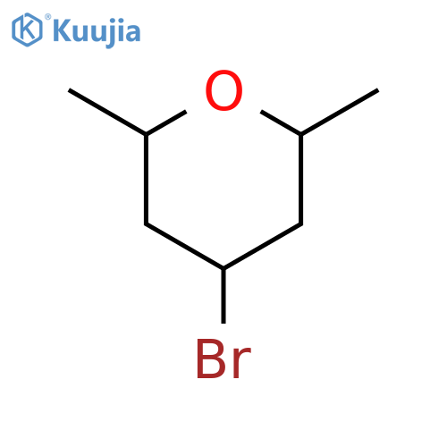 4-bromo-2,6-dimethyloxane structure