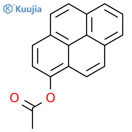 1-Pyrenol Acetate structure