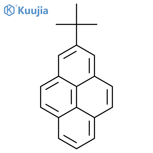 Pyrene, 2-(1,1-dimethylethyl)- structure