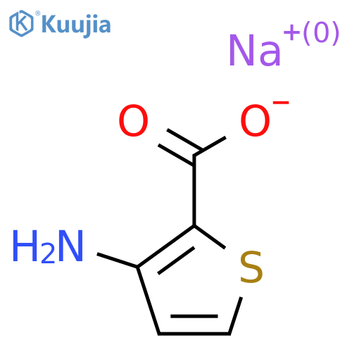3-Amino-thiophene-2-carboxylic acid Sodium Salt structure
