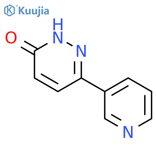 6-(pyridin-3-yl)-2,3-dihydropyridazin-3-one structure