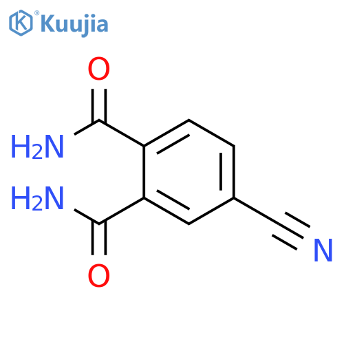 4-cyanobenzene-1,2-dicarboxamide structure