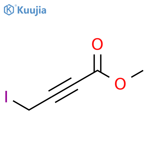2-Butynoic acid, 4-iodo-, methyl ester structure