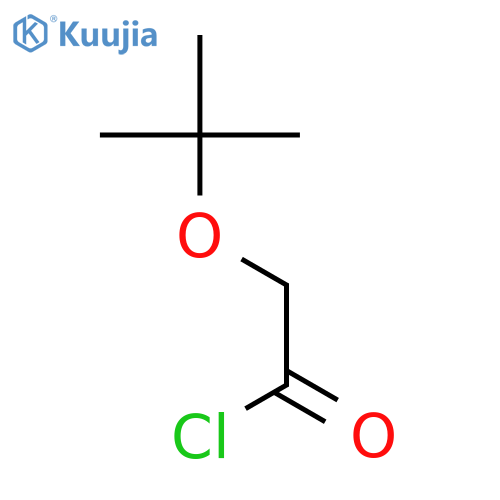 2-(tert-butoxy)acetyl chloride structure
