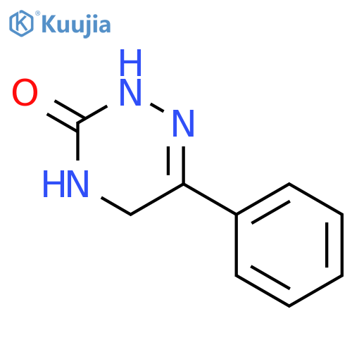 6-phenyl-4,5-dihydro-2H-1,2,4-triazin-3-one structure