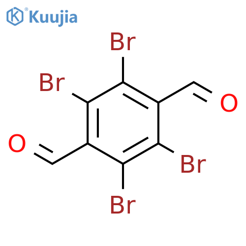 2,3,5,6-Tetrabromobenzene-1,4-dicarbaldehyde structure