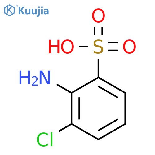 BENZENESULFONIC ACID, 2-AMINO-3-CHLORO- structure