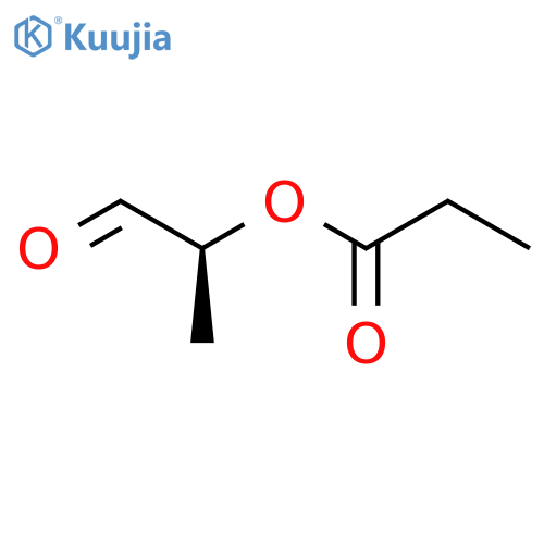 PROPANAL, 2-(1-OXOPROPOXY)-, (S)- structure