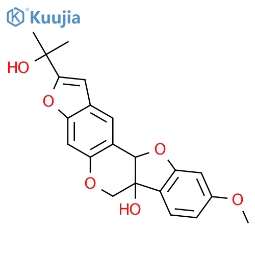 9-O-Methylglyceofuran structure