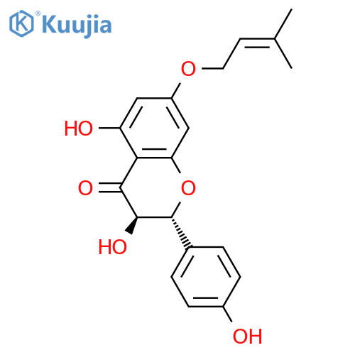 7-Prenyloxyaromadendrin structure