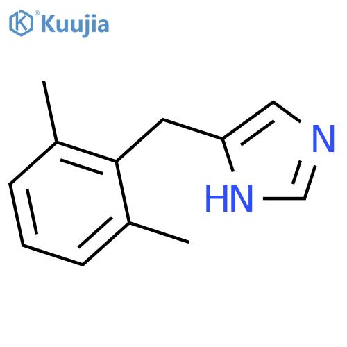 4-(2,6-dimethylphenyl)methyl-1H-imidazole structure
