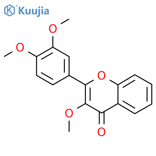 3,3',4'-TRIMETHOXYFLAVONE structure