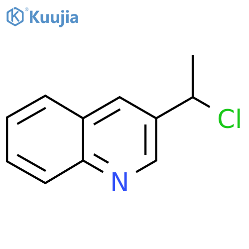 3-(1-Chloroethyl)quinoline structure