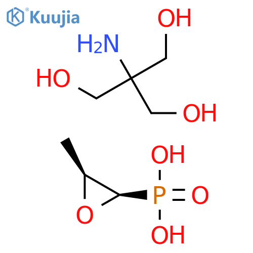 Fosfomycin tromethamine structure