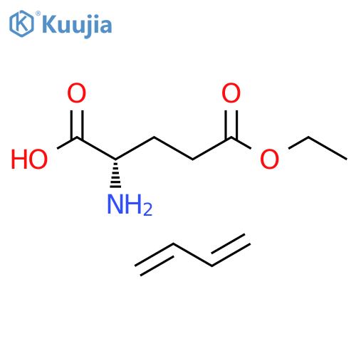 L-Glutamic acid, 5-ethyl ester, polymer with 1,3-butadiene (9CI) structure