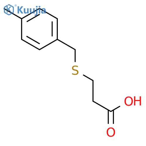 3-(4-METHYL-BENZYLSULFANYL)-PROPIONIC ACID structure