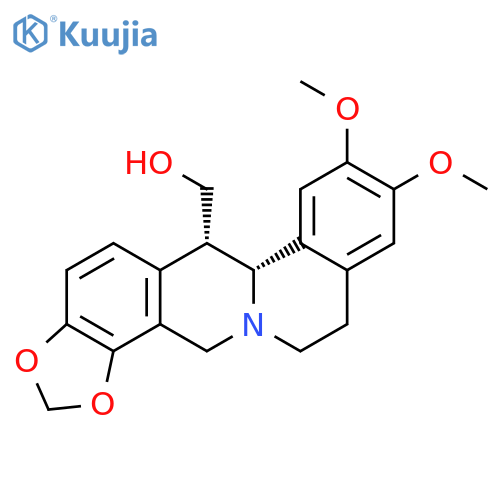 [(6S,6aR)-8,9-dimethoxy-6,11,12,14-tetrahydro-6aH-[1,3]dioxolo[4,5-h]isoquino[2,1-b]isoquinolin-6-yl]methanol structure