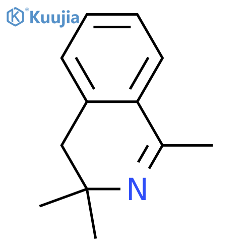 1,3,3-Trimethyl-3,4-dihydroisoquinoline structure